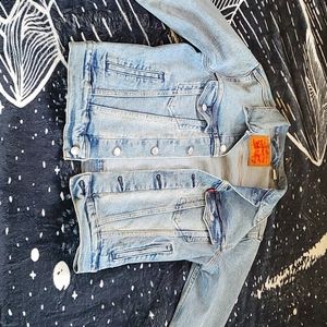 Levis light grey Jean jacket